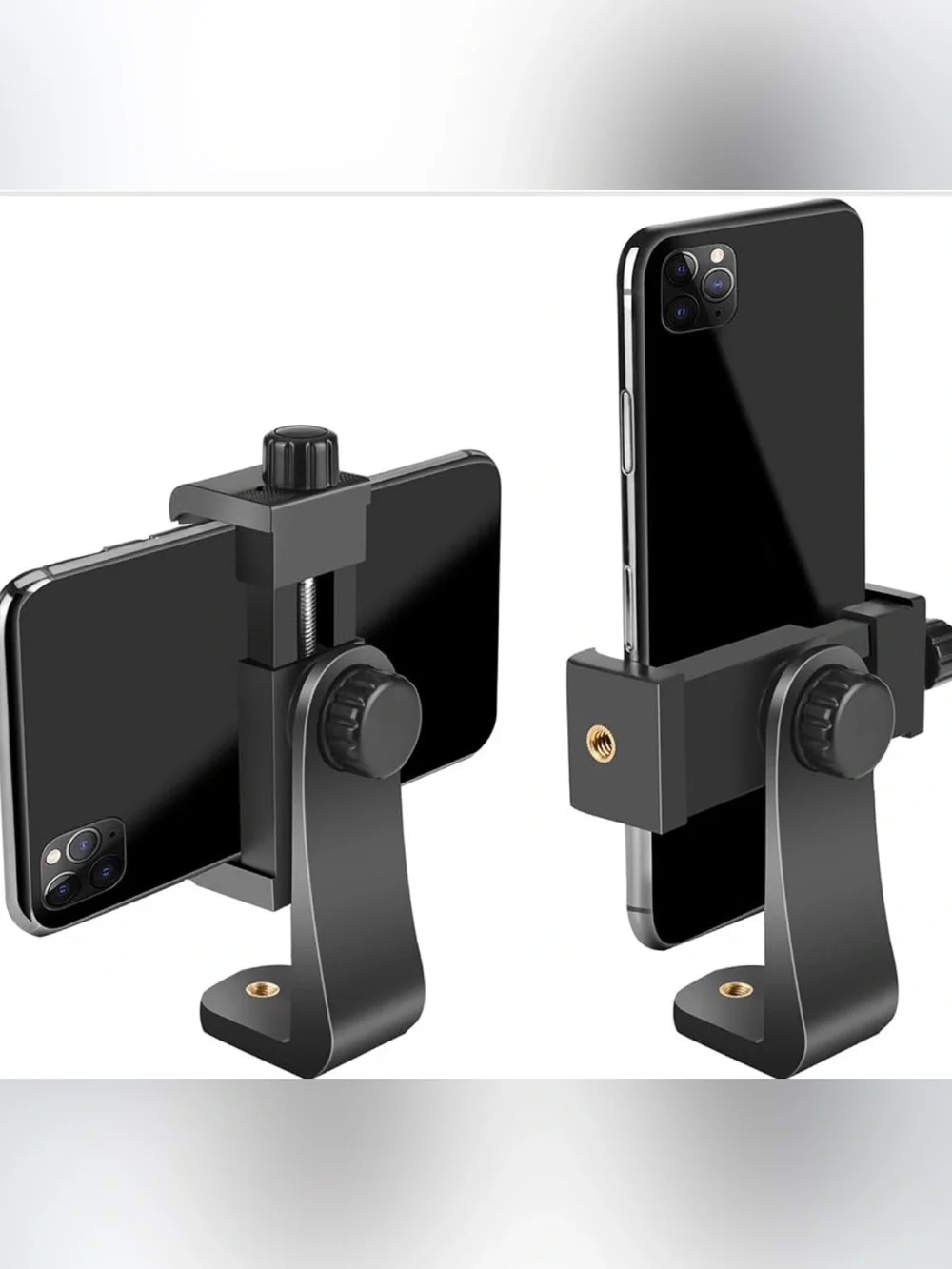 Smartphone Vertical and Horizontal Tripod Mount Adapter (2)